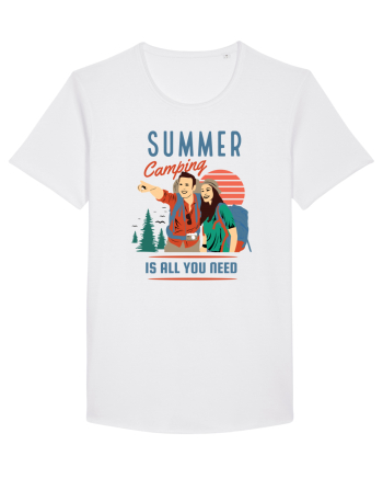 Summer Camping Is All You Need White