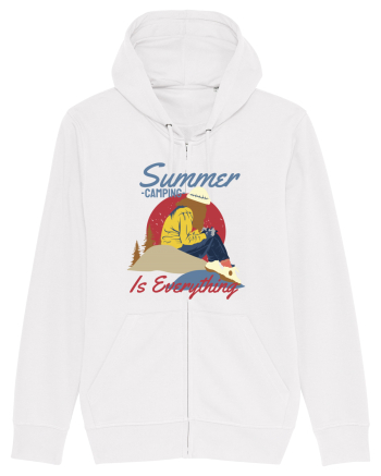 Summer Camping Is Everything White