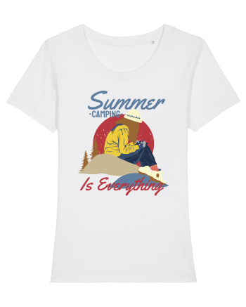 Summer Camping Is Everything White