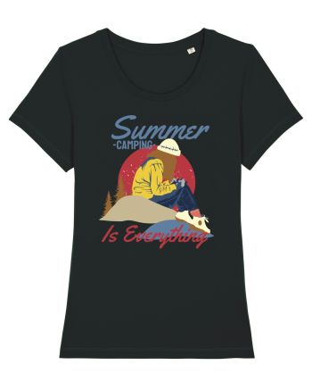 Summer Camping Is Everything Black