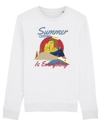 Summer Camping Is Everything White