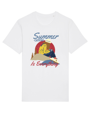 Summer Camping Is Everything White