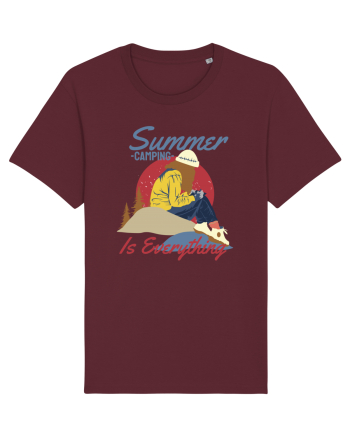Summer Camping Is Everything Burgundy