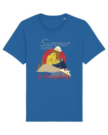 Summer Camping Is Everything Royal Blue