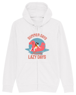 Summer Days Means Lazy Days Hanorac cu fermoar Unisex Connector