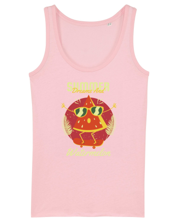 Summer Dreams And Watermelon Cotton Pink
