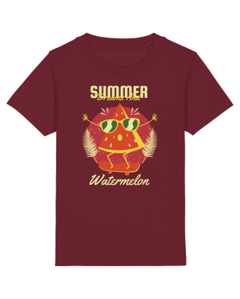 Summer Dreams And Watermelon Burgundy