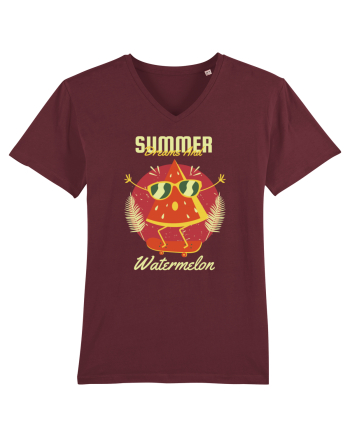 Summer Dreams And Watermelon Burgundy
