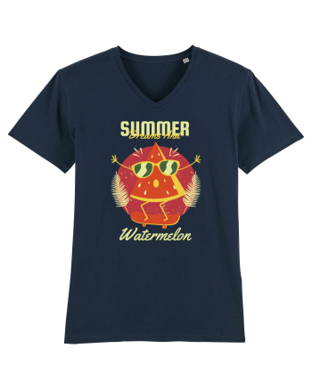 Summer Dreams And Watermelon French Navy