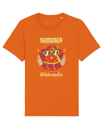 Summer Dreams And Watermelon Bright Orange