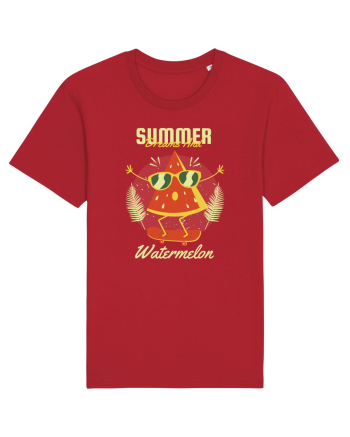Summer Dreams And Watermelon Red