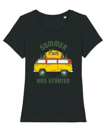 Summer Fun Has Started Black