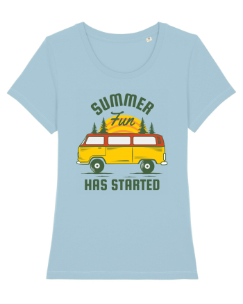 Summer Fun Has Started Sky Blue