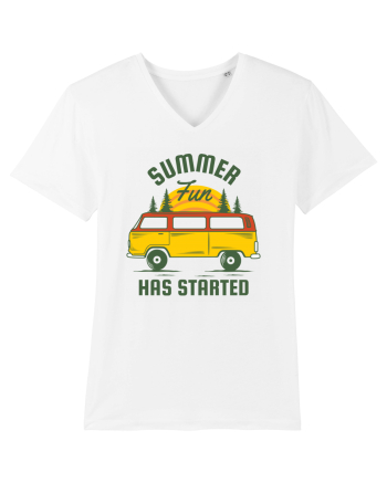 Summer Fun Has Started White