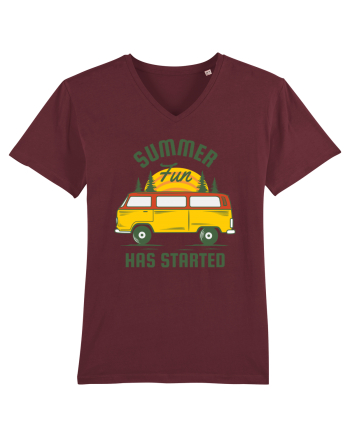 Summer Fun Has Started Burgundy
