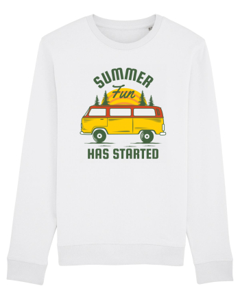Summer Fun Has Started White