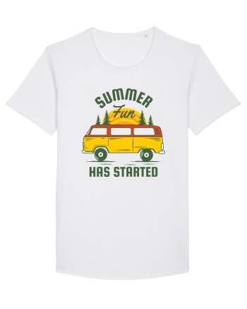 Summer Fun Has Started White