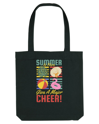 Summer is Here Give a Major Cheer! Black