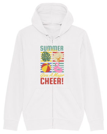 Summer is Here Give a Major Cheer! White