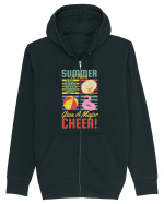 Summer is Here Give a Major Cheer! Hanorac cu fermoar Unisex Connector