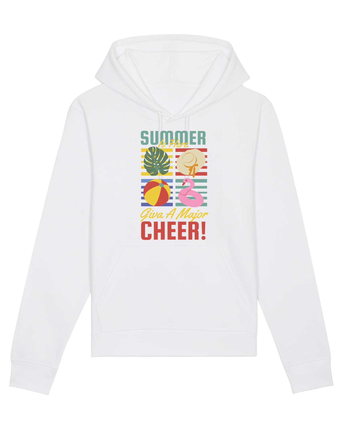 Hanorac Unisex Drummer White