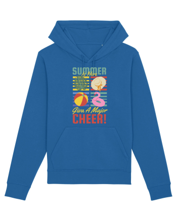 Summer is Here Give a Major Cheer! Royal Blue