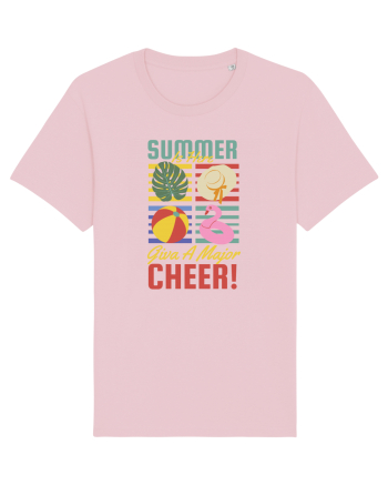 Summer is Here Give a Major Cheer! Cotton Pink