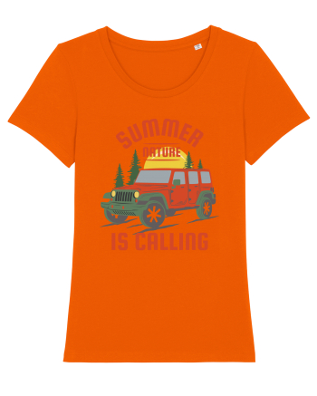 Summer Nature is Calling Bright Orange