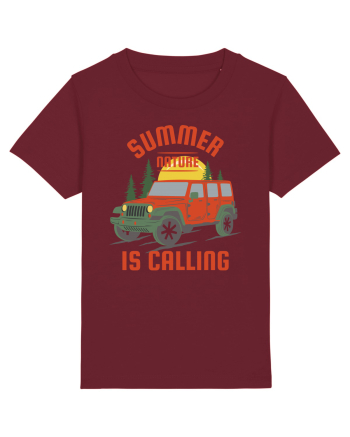 Summer Nature is Calling Burgundy