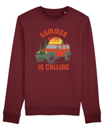 Summer Nature is Calling Burgundy