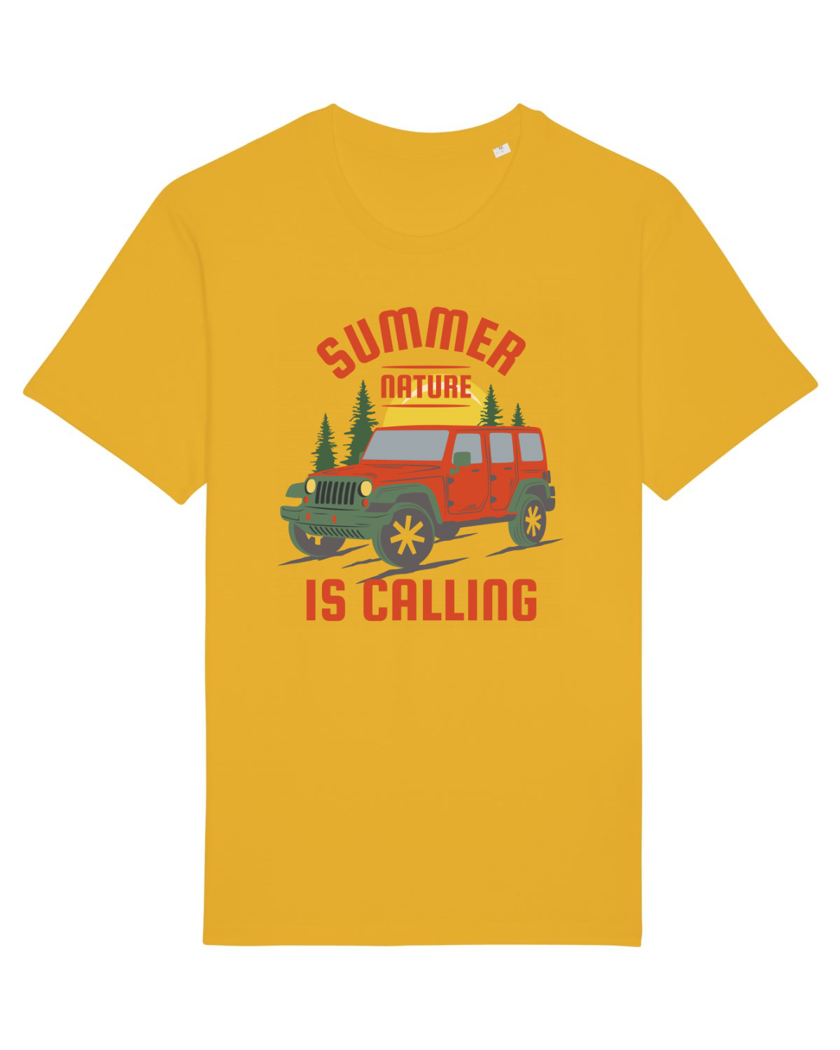 Tricou mânecă scurtă Unisex Rocker Spectra Yellow
