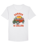 Summer Nature is Calling Tricou mânecă scurtă guler larg Bărbat Skater