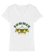 Summer Soul Tricou mânecă scurtă guler V Damă Evoker
