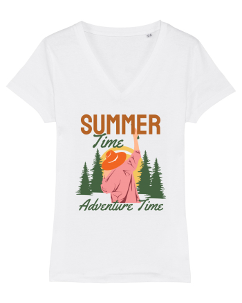 Summer Time Adventure Time White