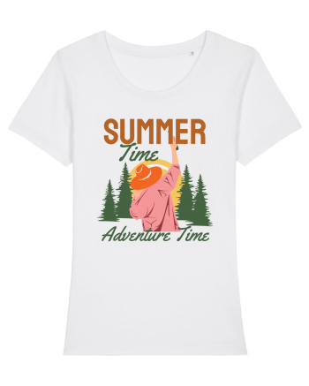 Summer Time Adventure Time White