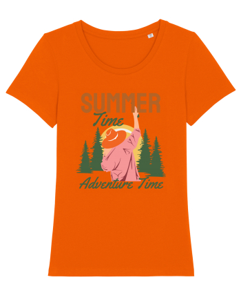 Summer Time Adventure Time Bright Orange