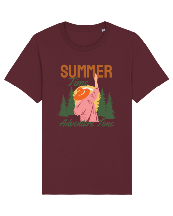 Summer Time Adventure Time Burgundy