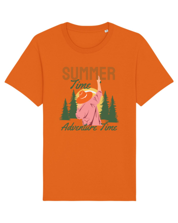 Summer Time Adventure Time Bright Orange