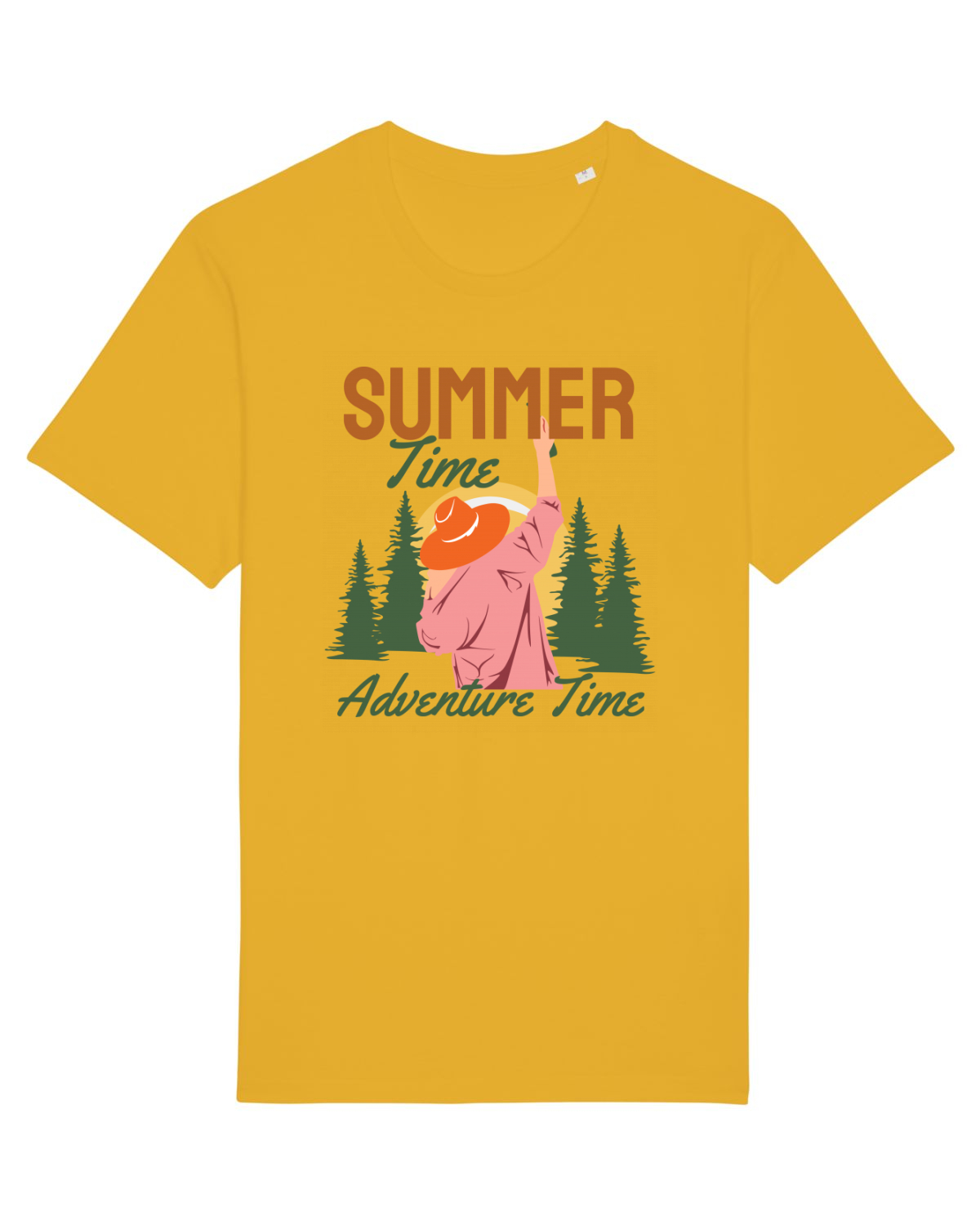 Tricou mânecă scurtă Unisex Rocker Spectra Yellow