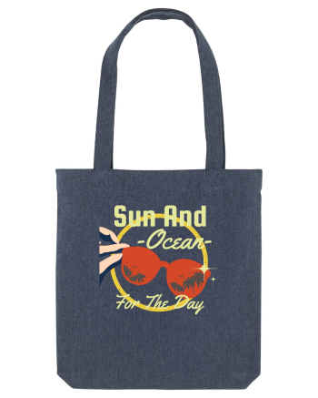 Sun and Ocean for the Day Midnight Blue