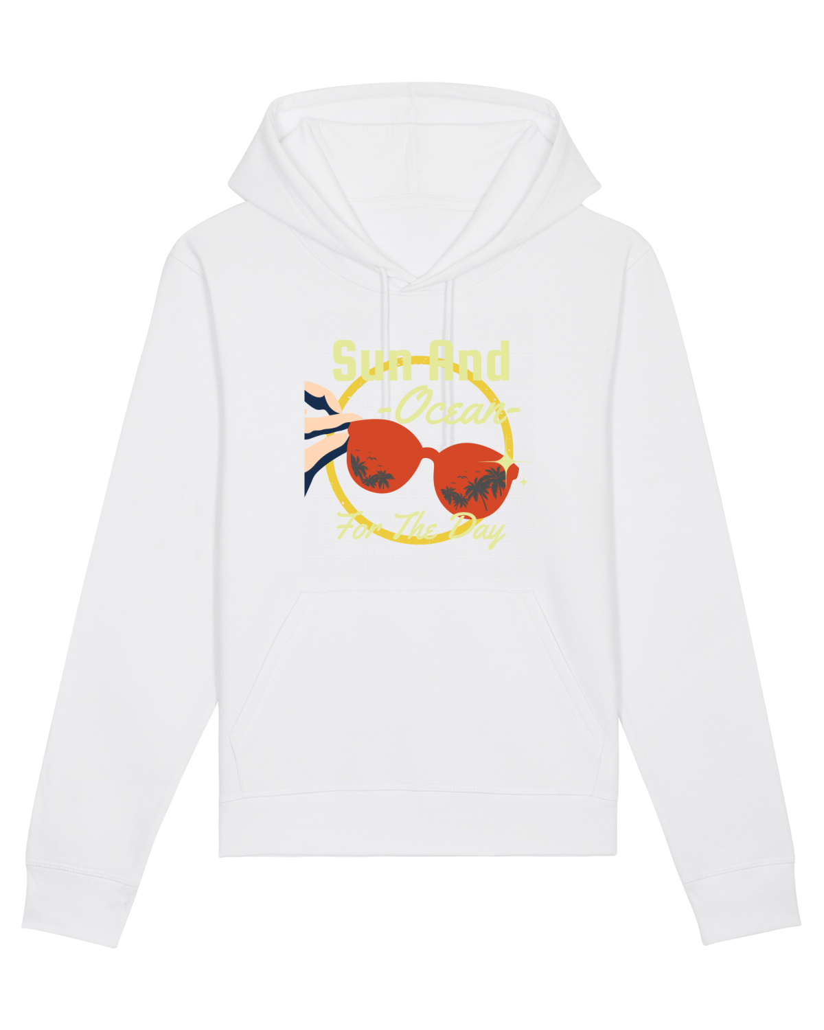 Hanorac Unisex Drummer White