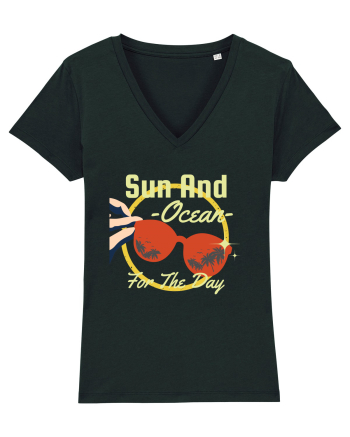 Sun and Ocean for the Day Black