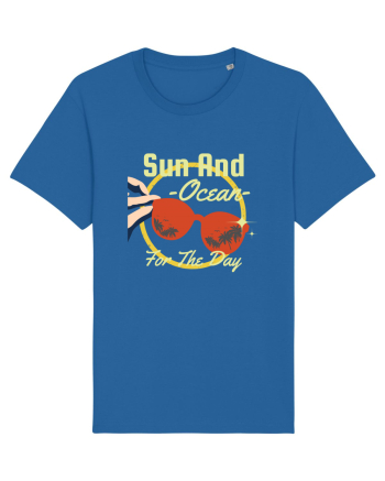 Sun and Ocean for the Day Royal Blue