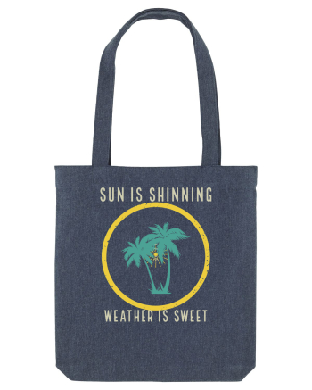Sun is Shinning Weather is Sweet Midnight Blue