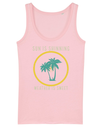 Sun is Shinning Weather is Sweet Cotton Pink