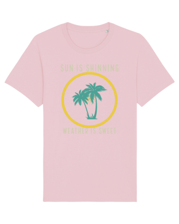 Sun is Shinning Weather is Sweet Cotton Pink