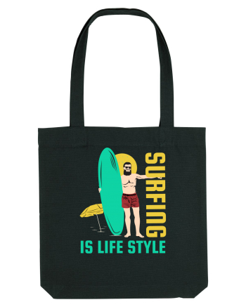 Surfing is Life Style Black