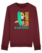 Surfing is Life Style Bluză mânecă lungă Unisex Rise