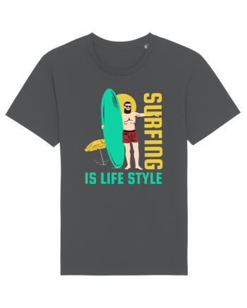 Surfing is Life Style Anthracite