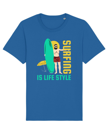 Surfing is Life Style Royal Blue